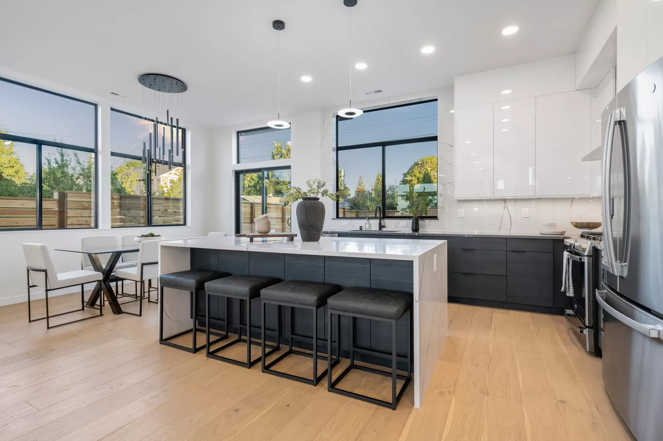 Kitchen LVP flooring